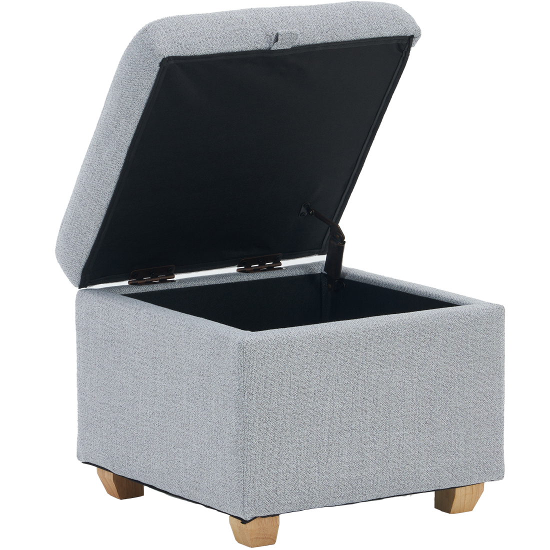 Linen Storage Ottoman Square, Grey C2 — 45D x 45W x 40H cm (3TQ2) - Image 4