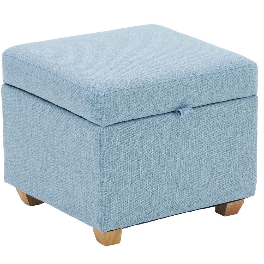 Linen Storage Ottoman Square, Grey C2 — 45D x 45W x 40H cm (DCS2)