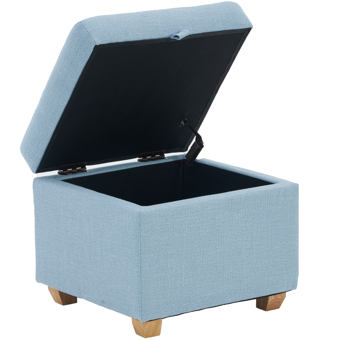 Linen Storage Ottoman Square, Grey C2 — 45D x 45W x 40H cm (DCS2) - Image 3